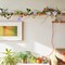 2 Pcs Artificial Daisy Garland – 6 ft Faux Hanging Vine with Purple Flowers, Eucalyptus & Boston Fern for Spring, Party, Sign Board, Home & Event Décor